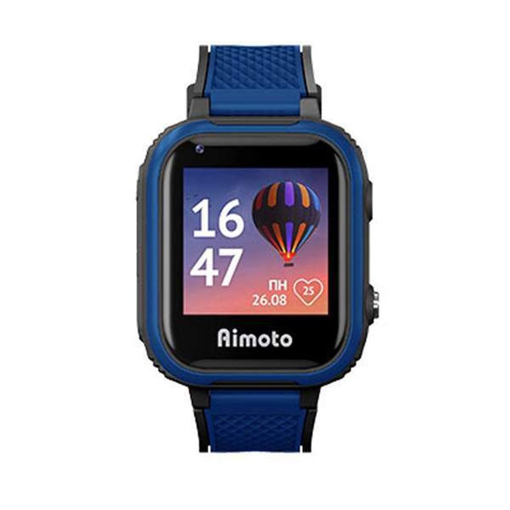 Смарт-часы Aimoto Pro Indigo 4G,  1.44",  черный/синий