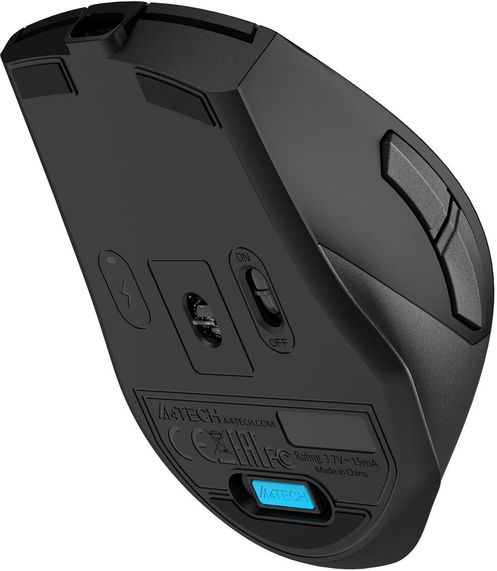 Беспроводная мышь A4Tech FG45CS Air2 серый (FG45CS AIR2 USB (STONE GREY))