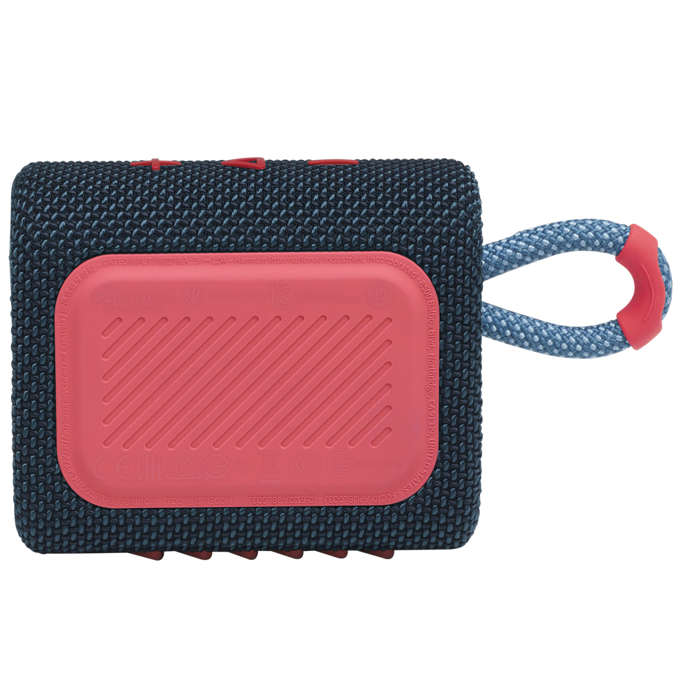 Портативная колонка JBL GO 3 Blue Pink (JBLGO3BLUP)