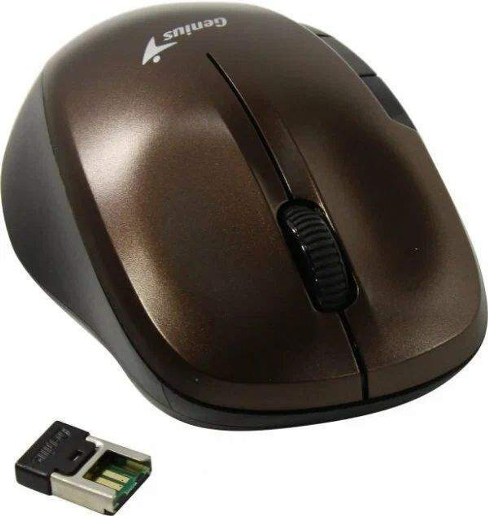 Беспроводная мышь Genius Ergo 8200S Brown/Black