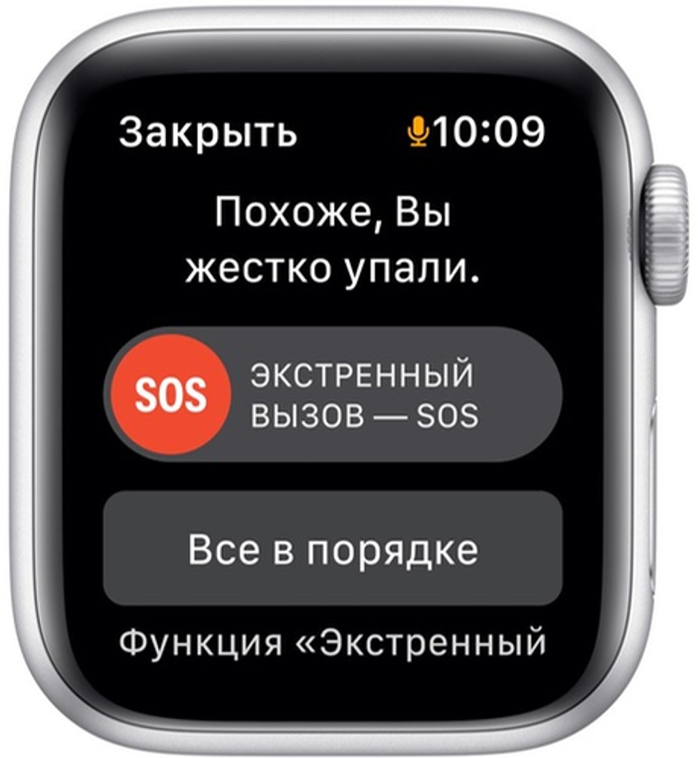 Смарт-часы Apple Watch SE GPS, 40mm Silver with Abyss Blue Sport Band