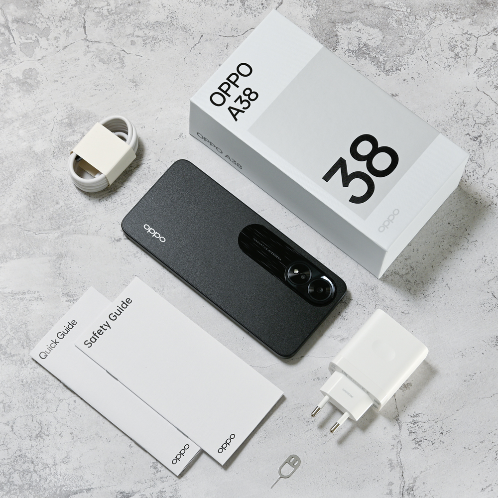 Смартфон Oppo A38 4/128GB Black