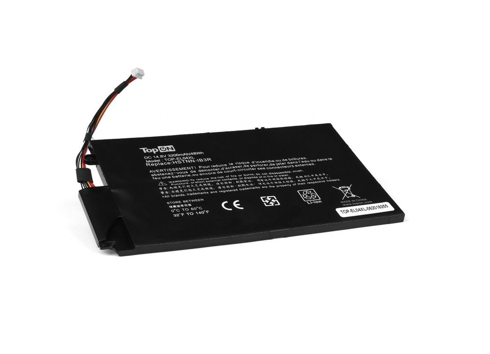 Аккумулятор TopON для HP TouchSmart 4, Envy 1000, 4-1000 Series. 14.8V 3200mAh