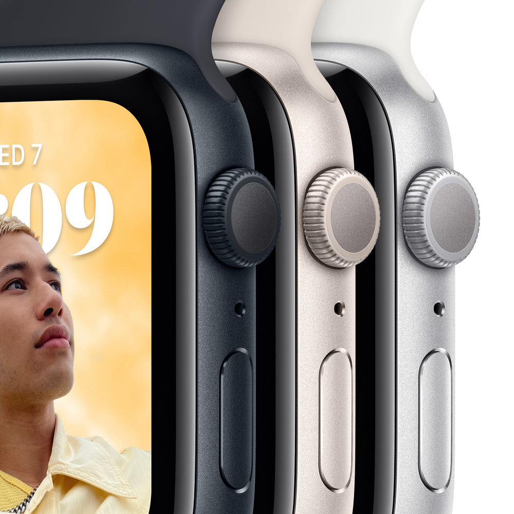 Смарт-часы Apple Watch SE 2nd 44 мм Starlight Aluminum Case Sport Band ML