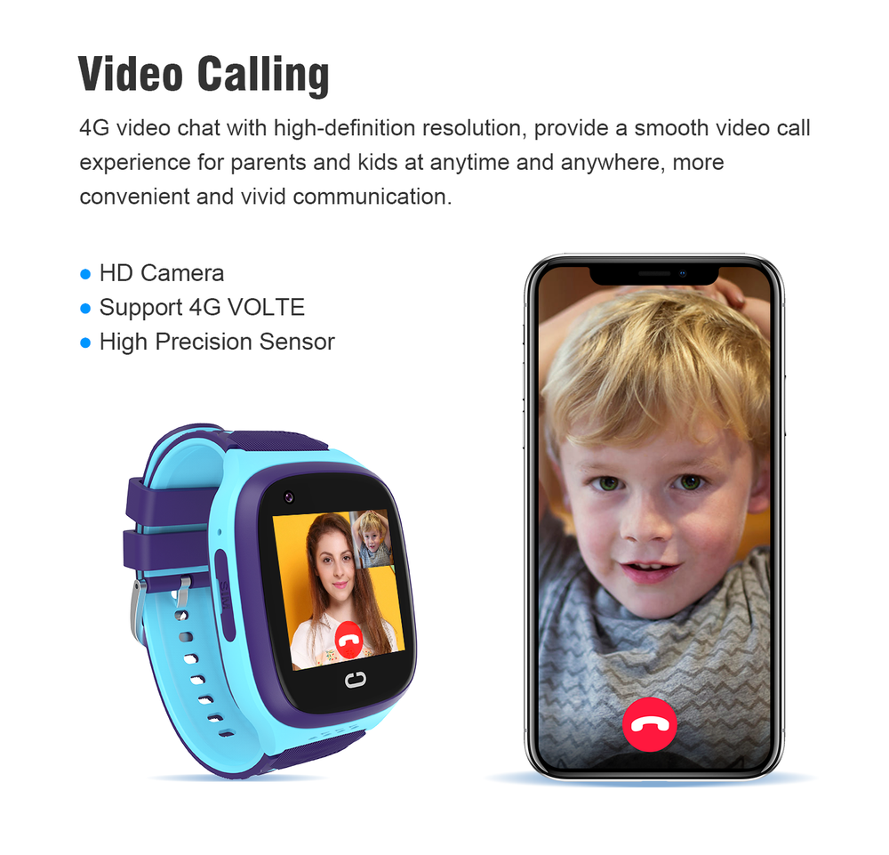 Детские умные смарт-часы Smart Baby Watch LT31E (Голубой)