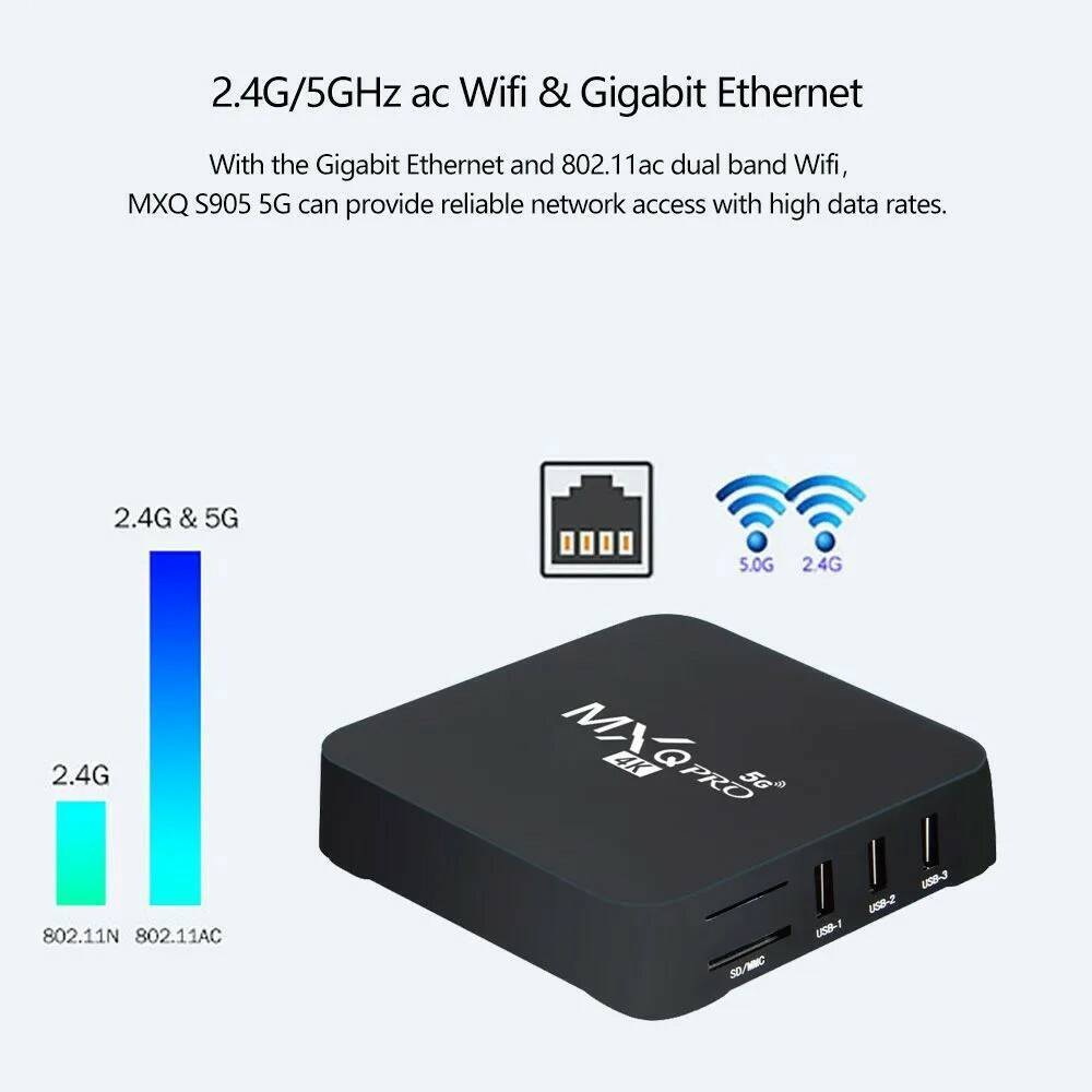Смарт-приставка Box69 MX9 2/16g черная