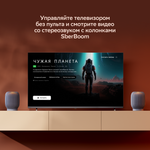 Колонка умная Sber SberBoom 40 Вт, с голосовым ассистентом Салют, красная