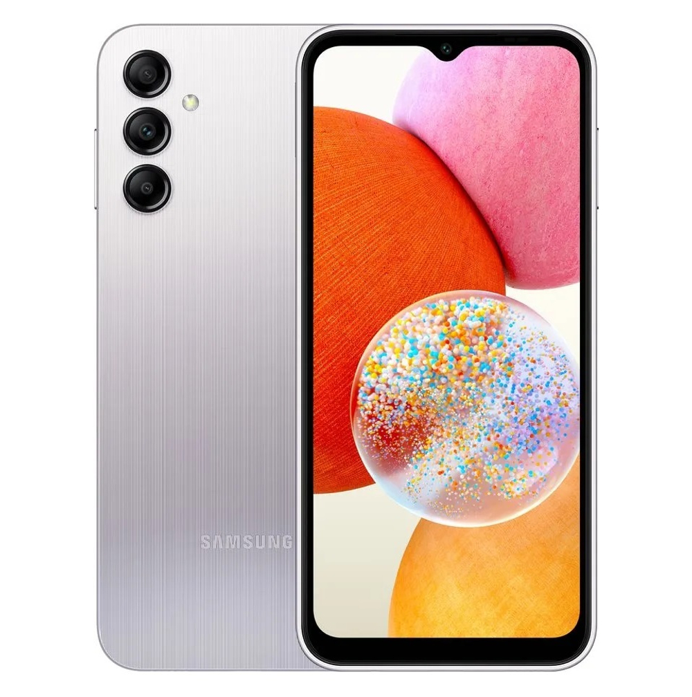 Смартфон Samsung Galaxy A14 4/64GB серебристый