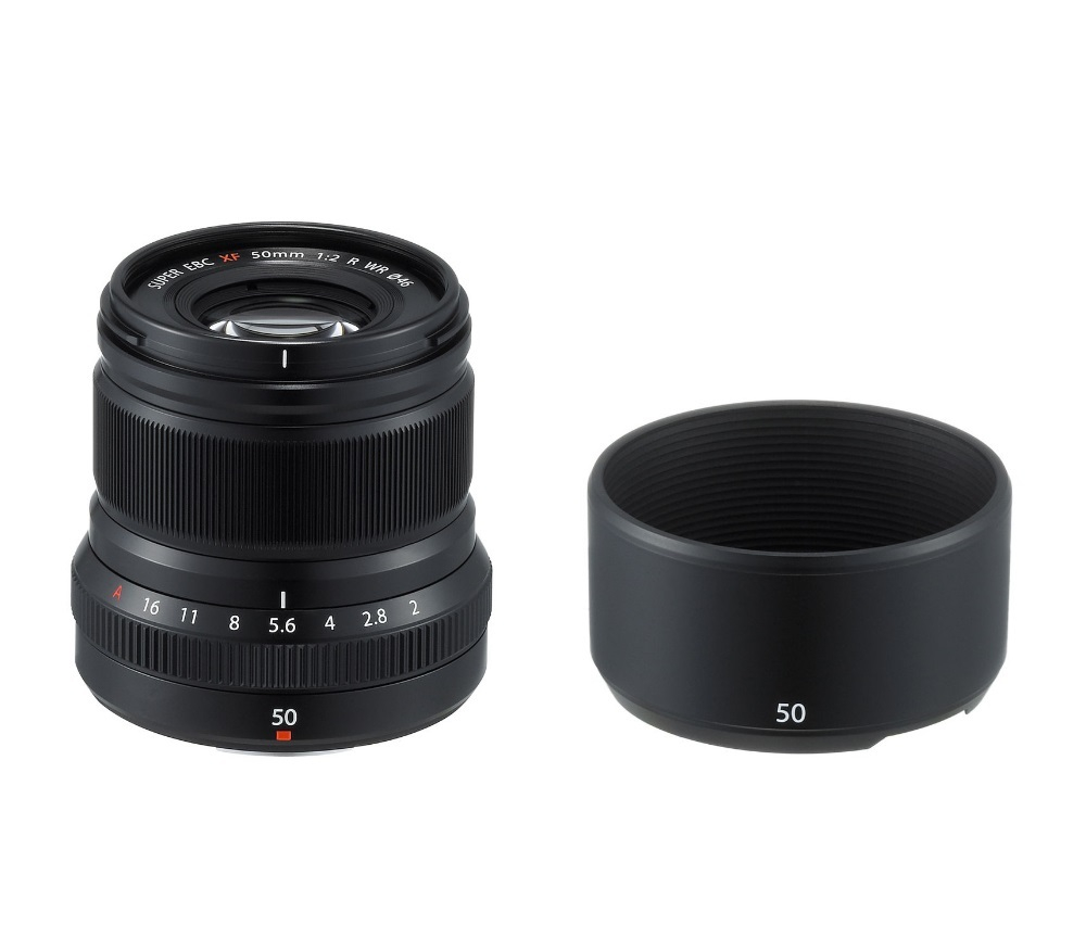 Объектив Fujifilm XF 50mm f/2 R WR, Black