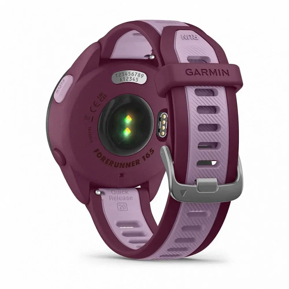 Смарт-часы Garmin Forerunner 165  красный (010-02863-33)