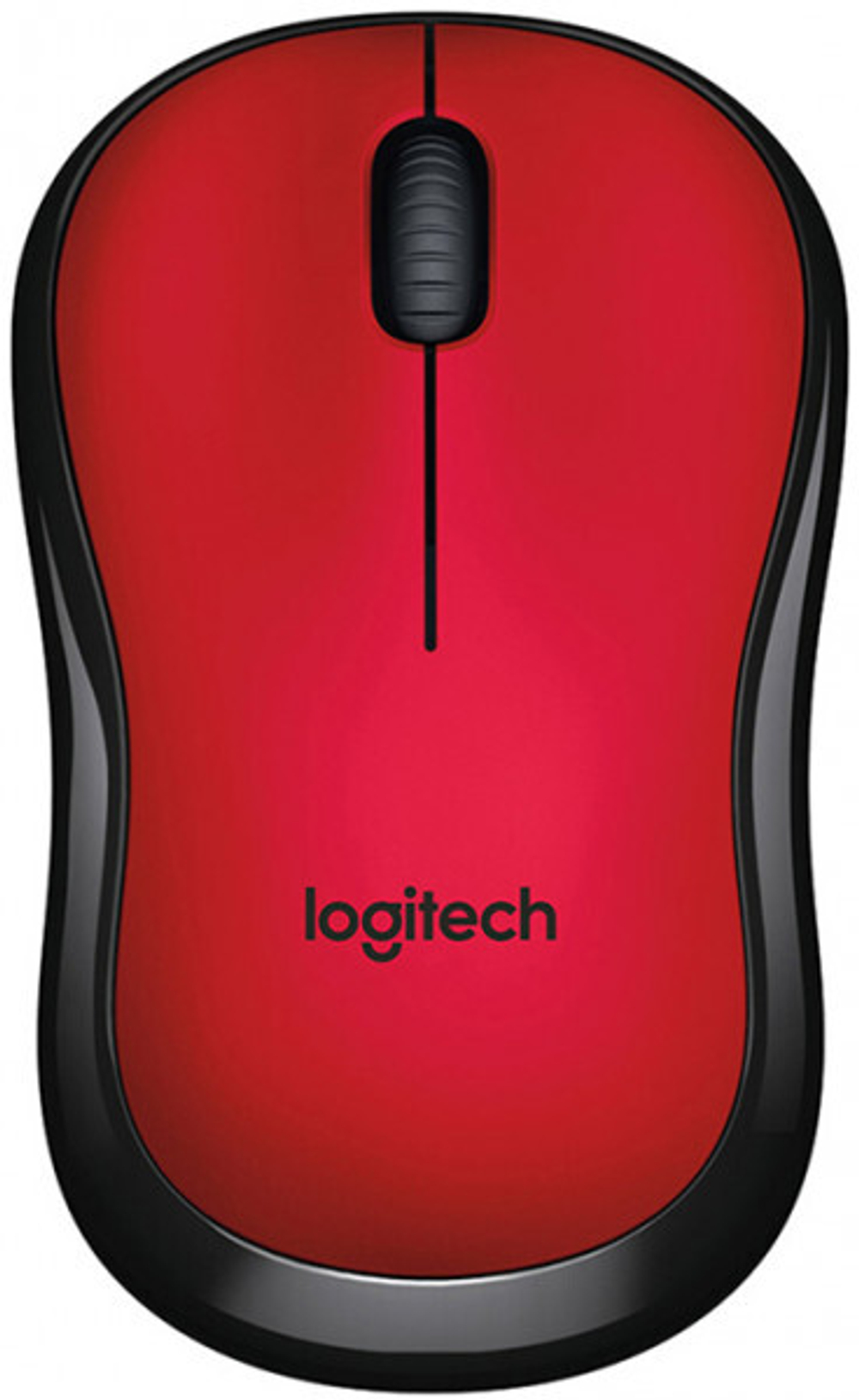 Беспроводная мышь Logitech M220 Silent красный (910-004897)