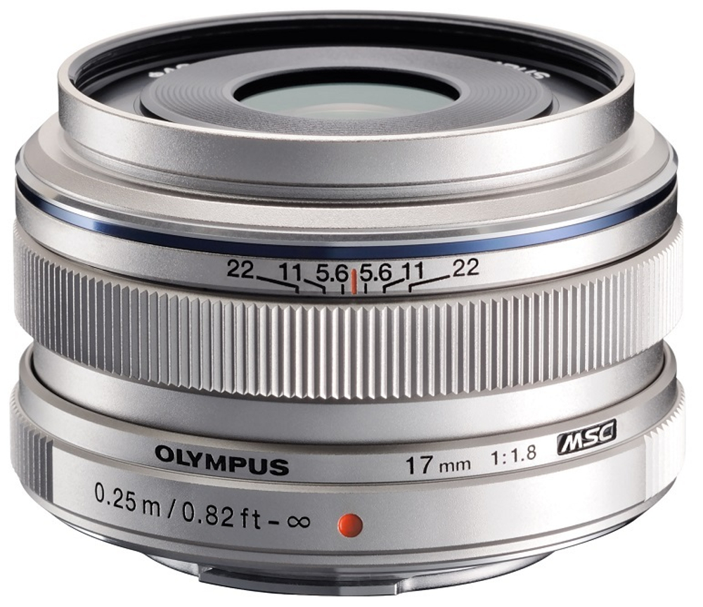 Объектив Olympus M.Zuiko Digital 17mm f/1.8 Silver