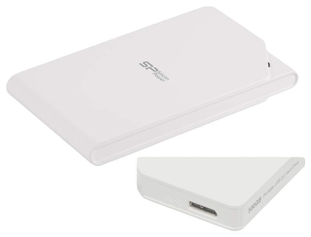 Внешний жесткий диск Silicon Power Stream S03 2ТБ (SP020TBPHDS03S3W)