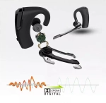 Беспроводная Bluetooth гарнитура Taymlux К6 PRO черная для 2-х смартфонов или телефонов