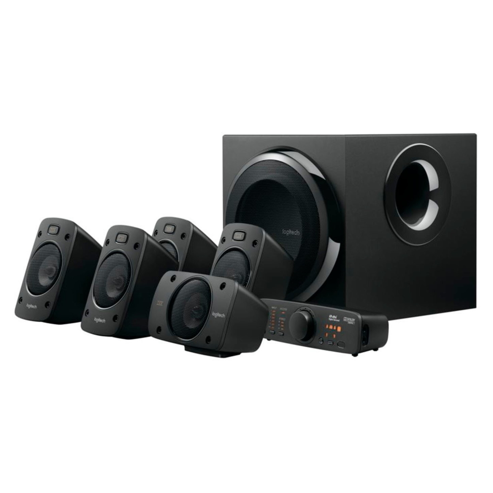 Акустическая сисема Logitech Z906, 6 шт, черный