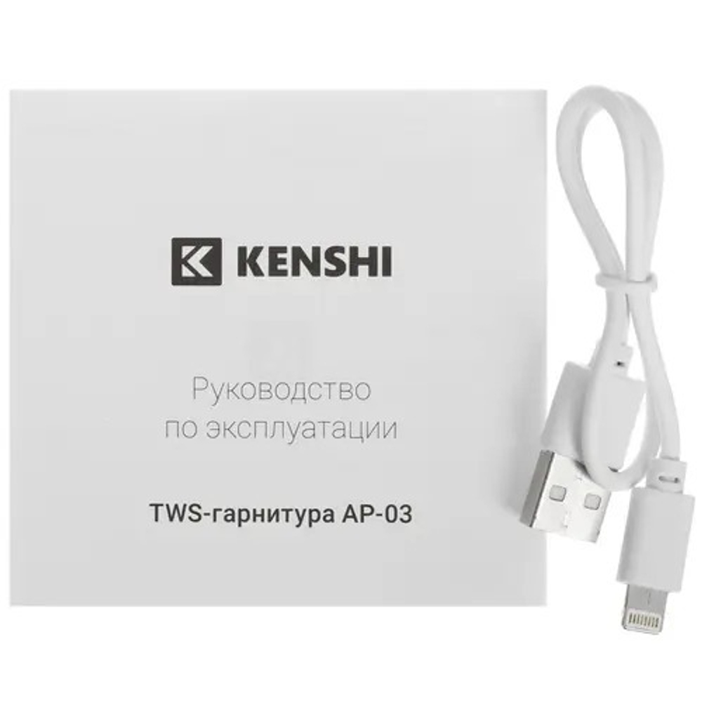 Моно гарнитура TWS AP-03 белый