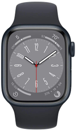 Смарт-часы Apple Watch Series 8 41 мм Aluminium Case, midnight Sport Band S/M