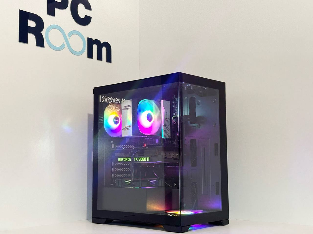 Игровой компьютер M-Stand 2.0: I5-10400 / RTX 3060 ti / 16GB DDR4 RAM / 500GB SSD / RGB