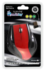 Беспроводная мышь SmartBuy 613AG Red/Black (SBM-613AG-RK)