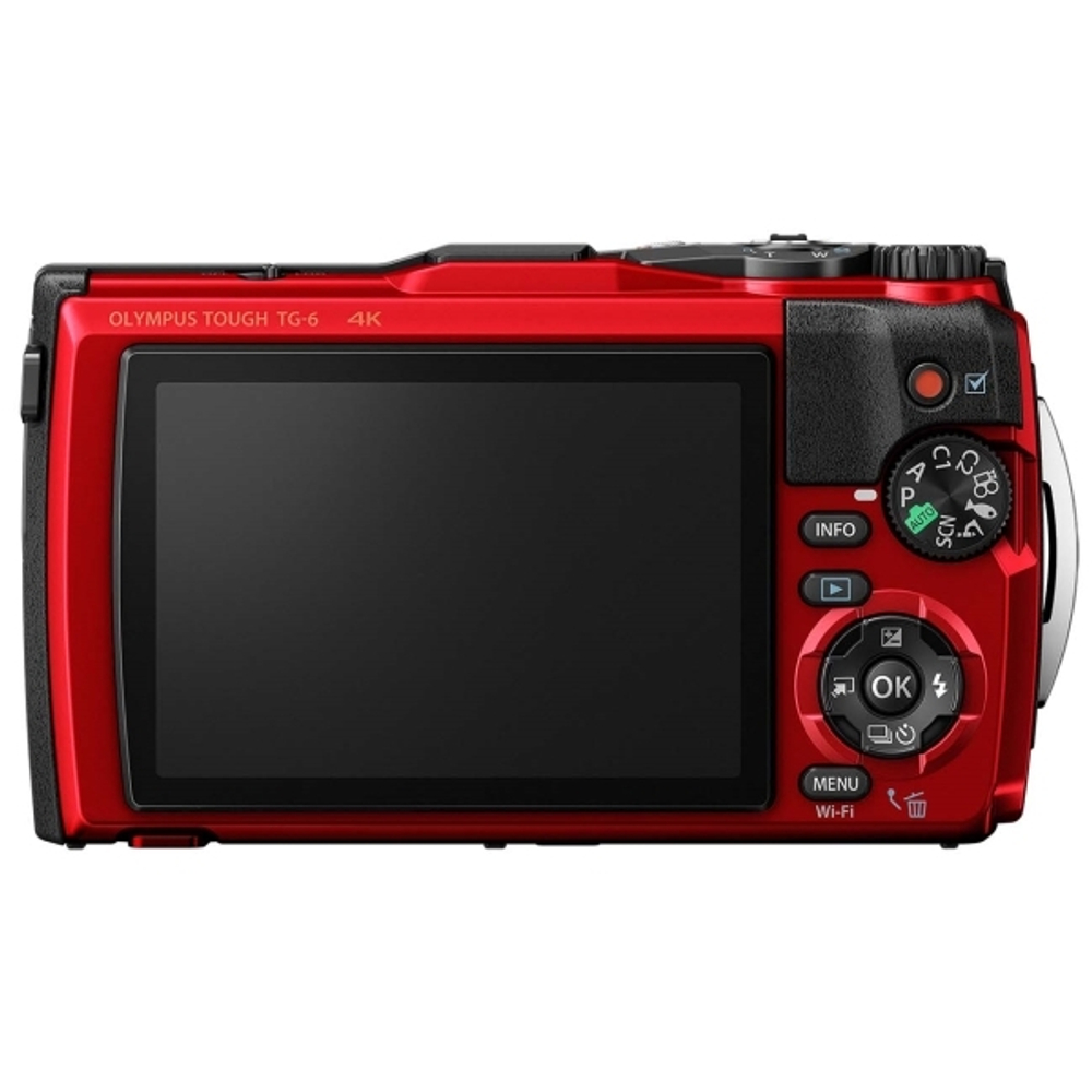 Фотоаппарат цифровой компактный Olympus Tough TG-6 Red