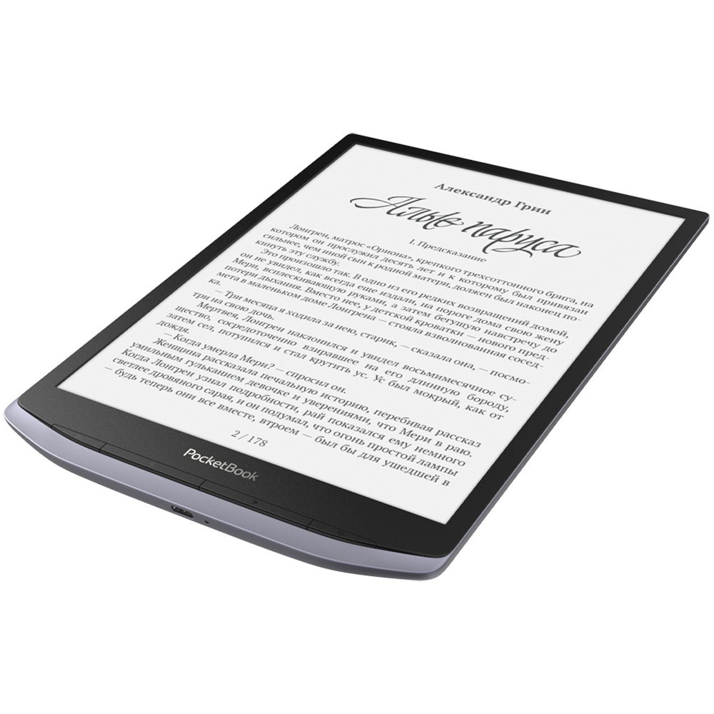 Книга электронная PocketBook X Metallic Grey, PB1040-J-WW