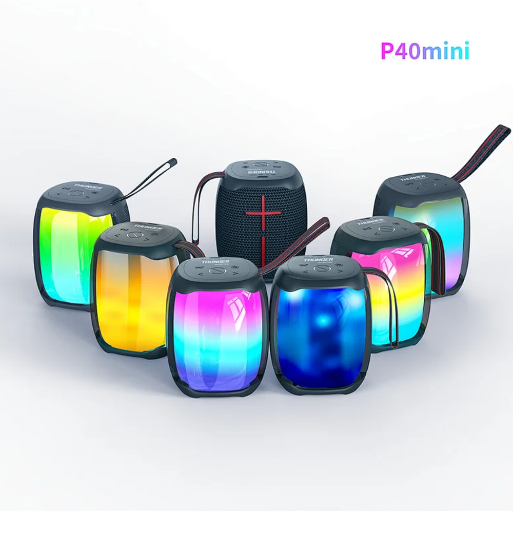 Портативная колонка Wiwu P40 mini Blue