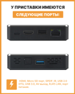 Смарт-приставка Ugoos X4Q plus 4/64 Gb черный