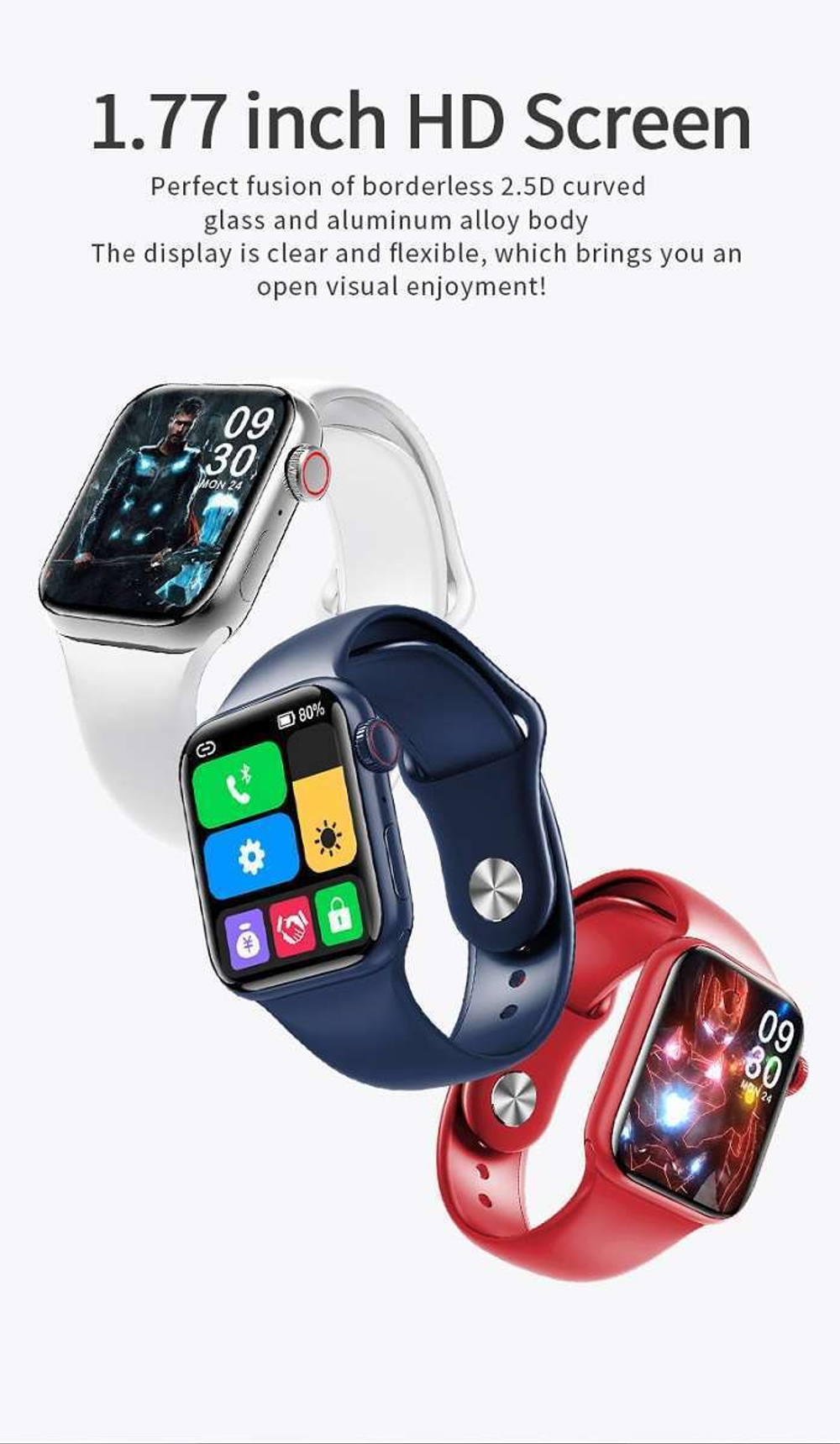 Умные часы Smart Watch M26 Plus silver