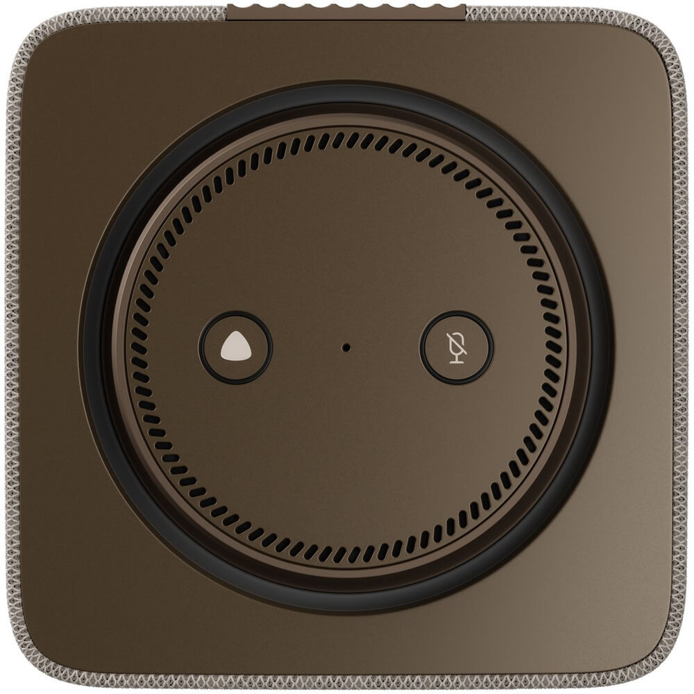 Умная колонка Яндекс Станция Макс c Алисой с Zigbee бежевая