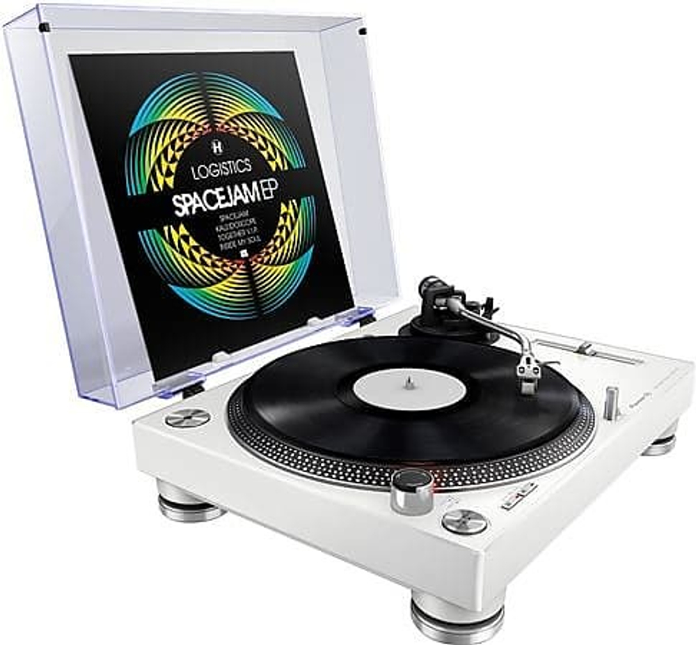 Проигрыватель с прямым приводом Pioneer PLX500W белого цвета