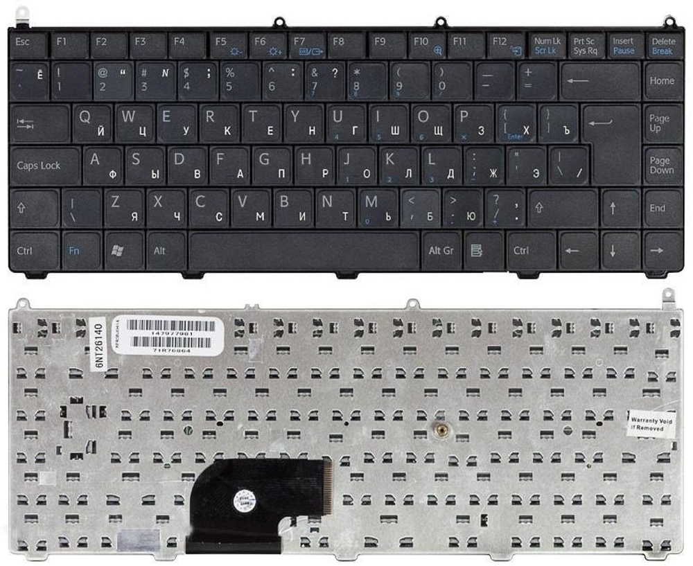 Клавиатура AiTech для ноутбука Sony VGN-AR, VGN-FE