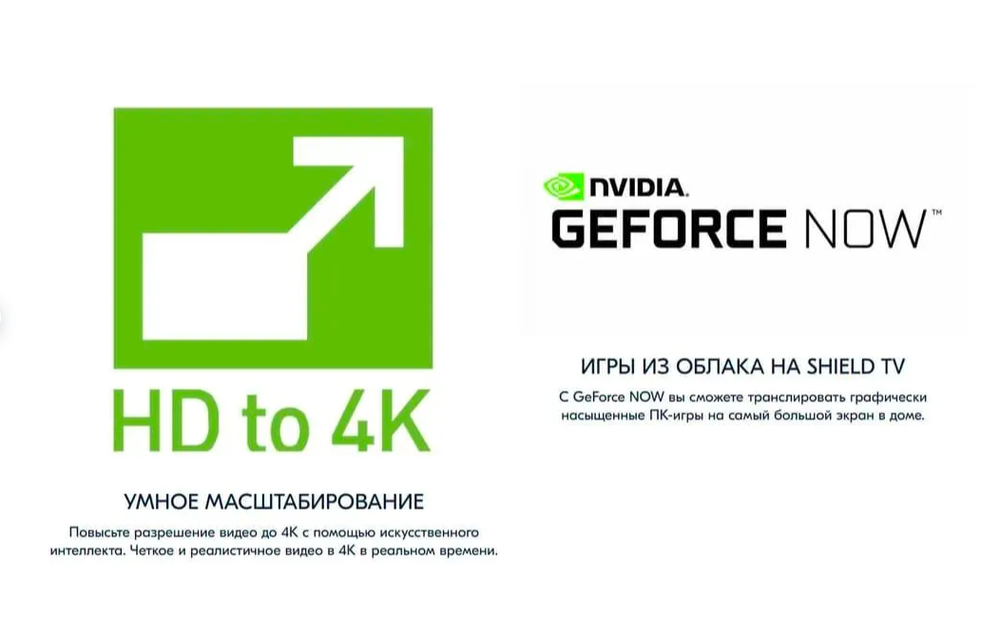 Смарт-приставка NVIDIA ТВ-приставка NVIDIA SHIELD TV PRO 4K HDR, черный / белый