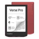 Книга электронная PocketBook 634 Verse Pro 6", E-Ink Carta HD, с подсветкой, Passion Red