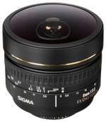 Объектив SIGMA 8mm f/3.5 EX DG Circular Fisheye Canon EF