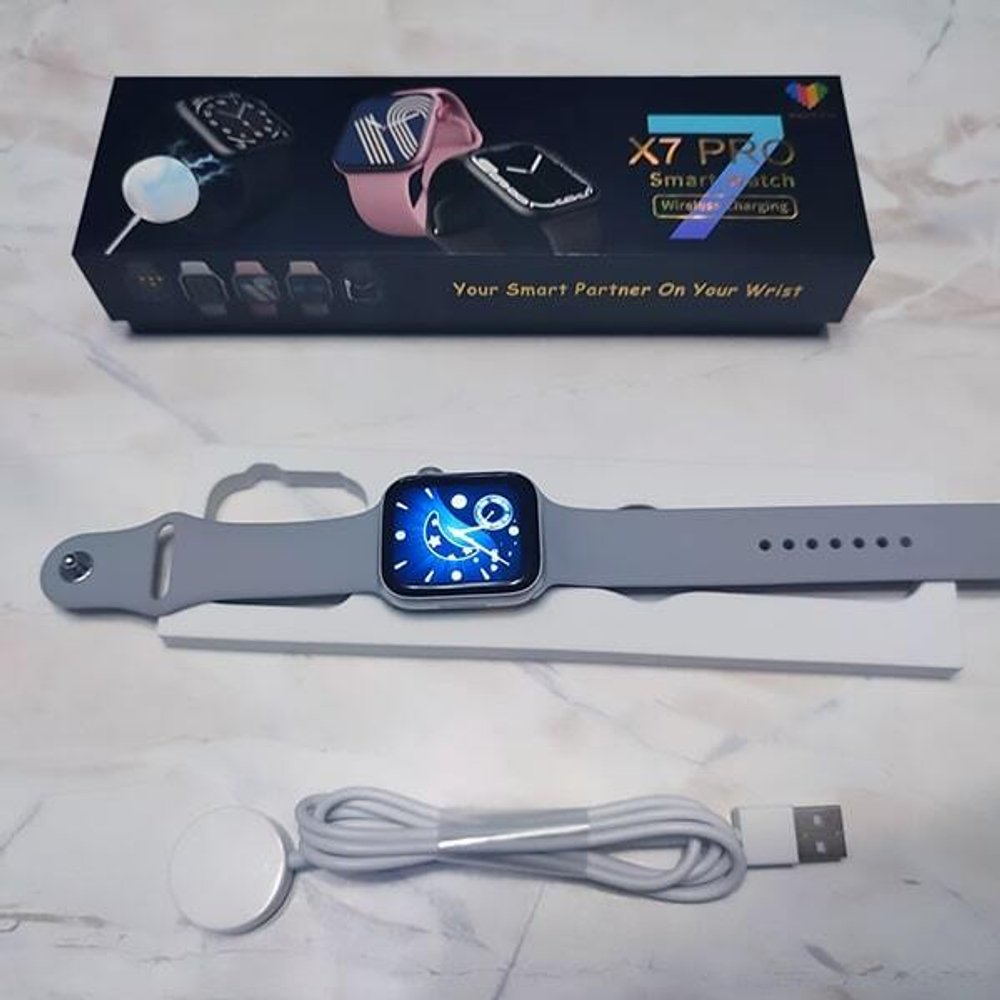 Смарт-часы SmartWatch X7 PRO 45мм, Silver