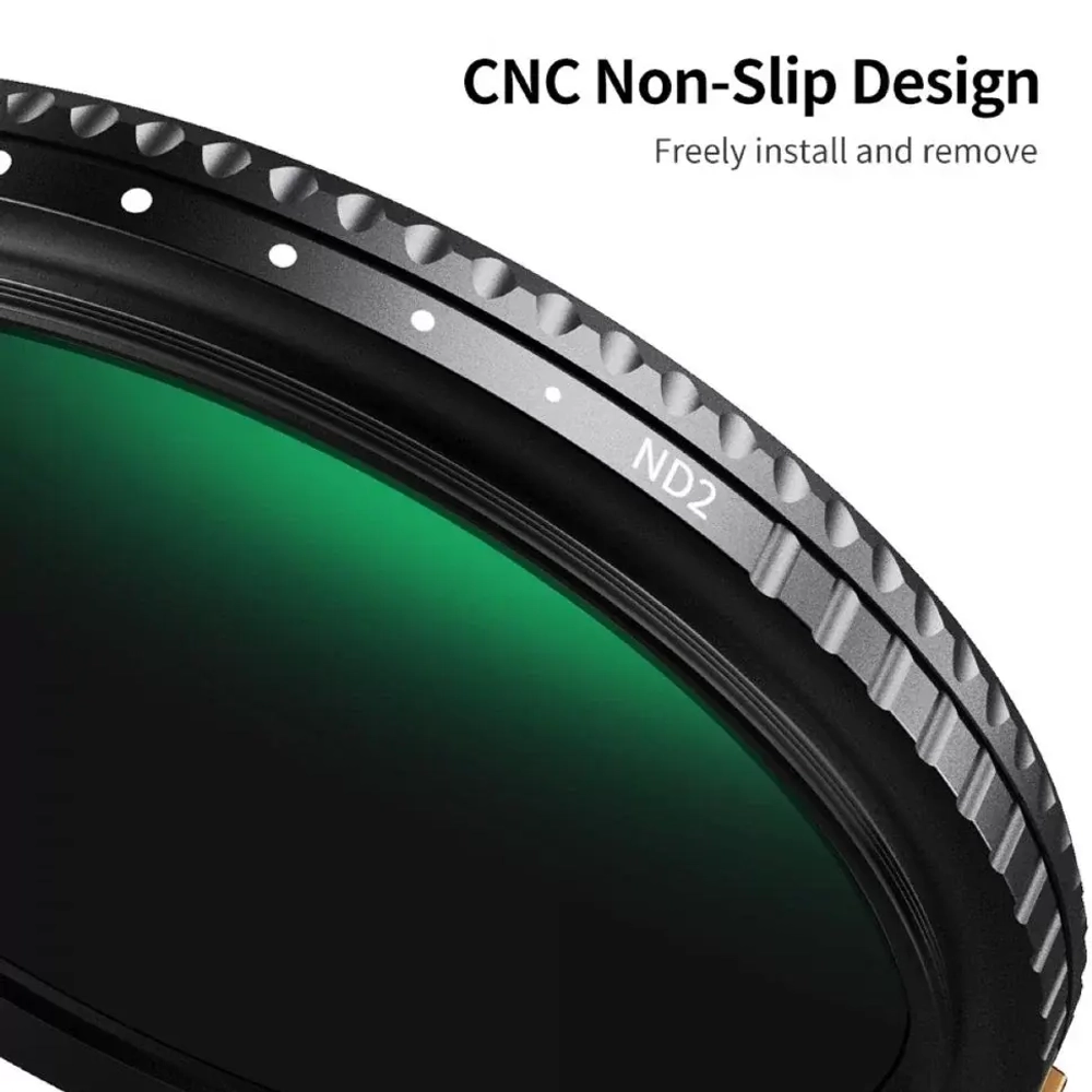 Светофильтр K&F Concept Nano-X Pro ND2-400 62мм KF01.1462