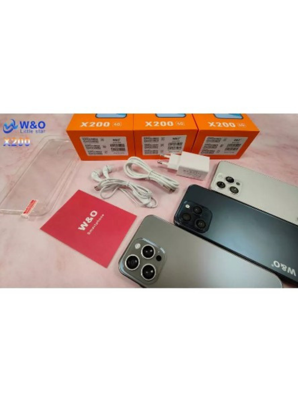 Смартфон W&O X200 4/64GB Grey
