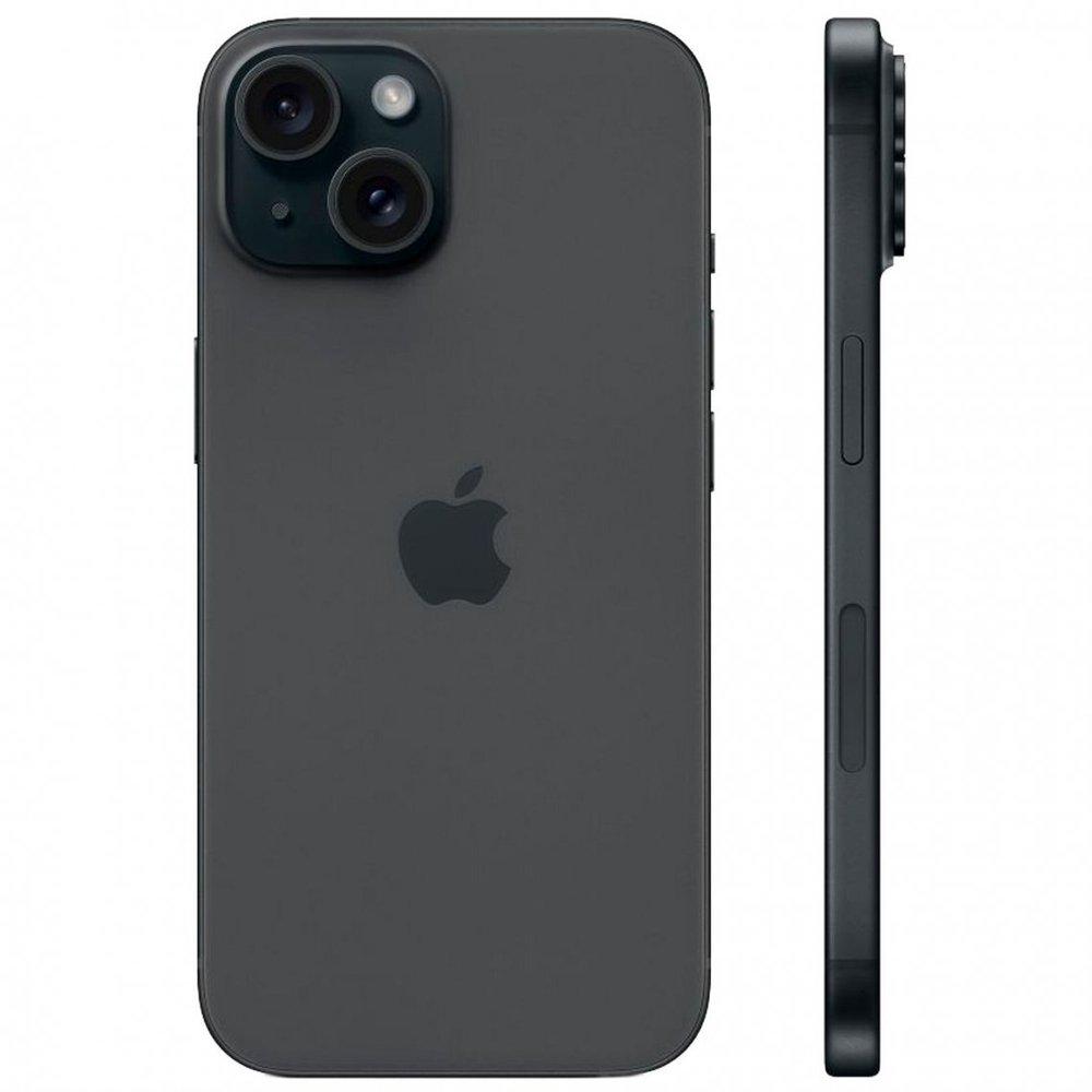 Смартфон Apple iPhone 15 256 GB черный