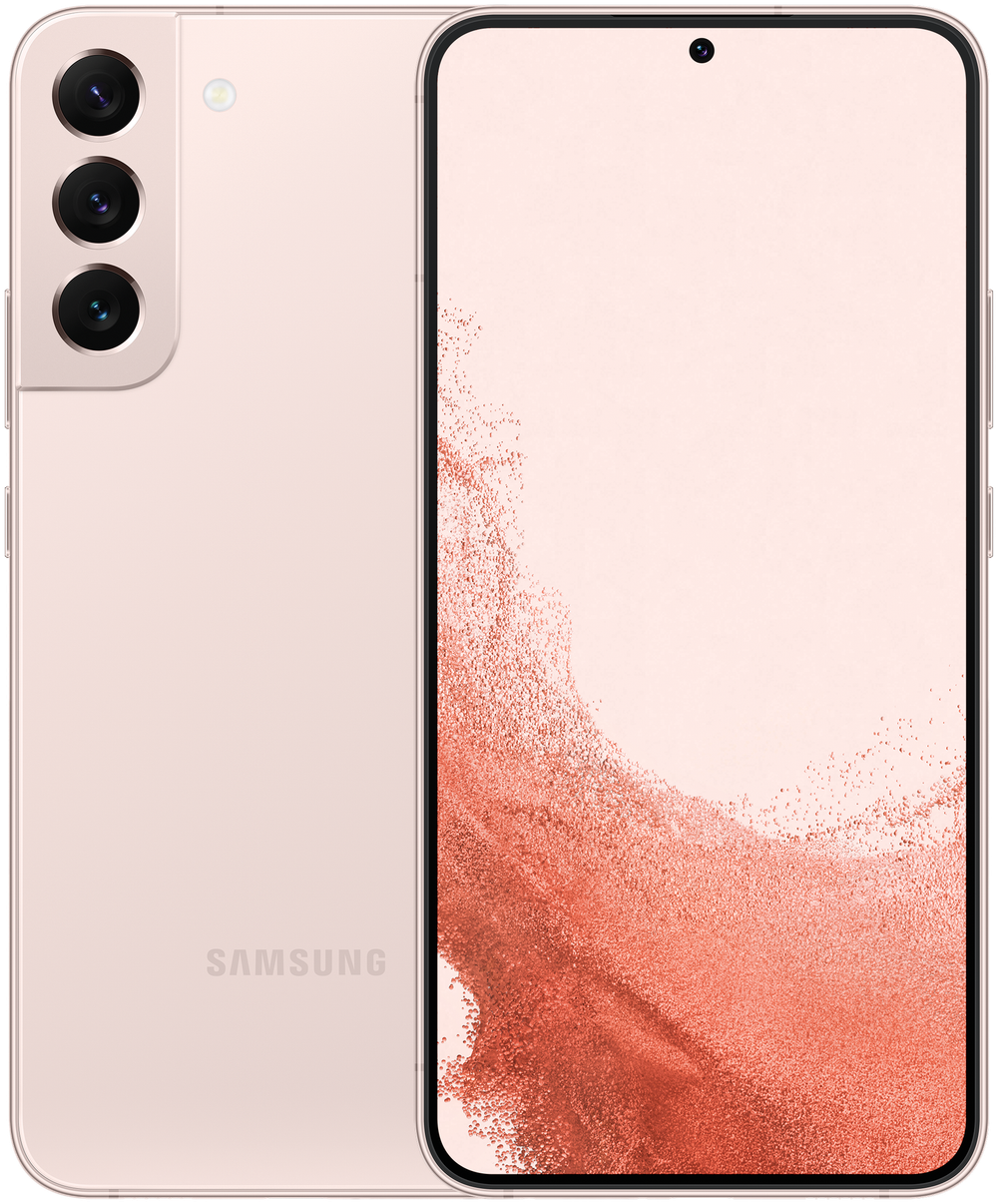 Смартфон Samsung Galaxy S22 8/256GB, розовый