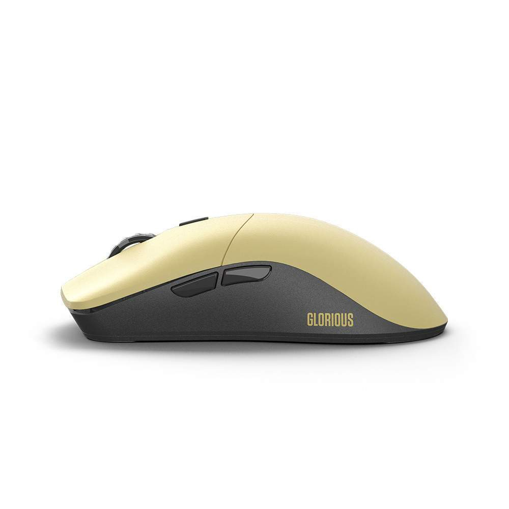 Беспроводная игровая мышь Glorious Model O PRO Wireless золотистый (GLO-MS-OW-GP-FORGE)