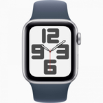 Смарт-часы Apple Watch SE2 40 mm, Silver Aluminum Case, SM, Storm Blue Sport Band