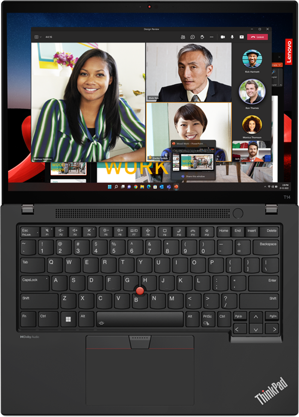 Ноутбук Lenovo ThinkPad T14 Gen 4 черный (21HESDXN00)