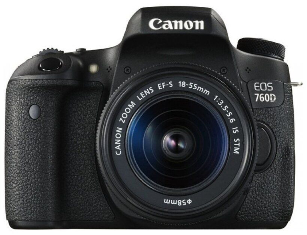 Фотоаппарат зеркальный Canon EOS 760D Kit EF-S 18-55 мм IS STM