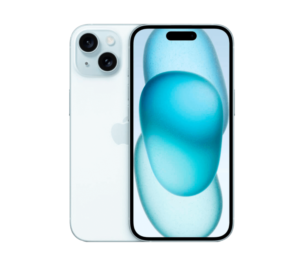 Смартфон Apple iPhone 15 128GB синий Dual SIM