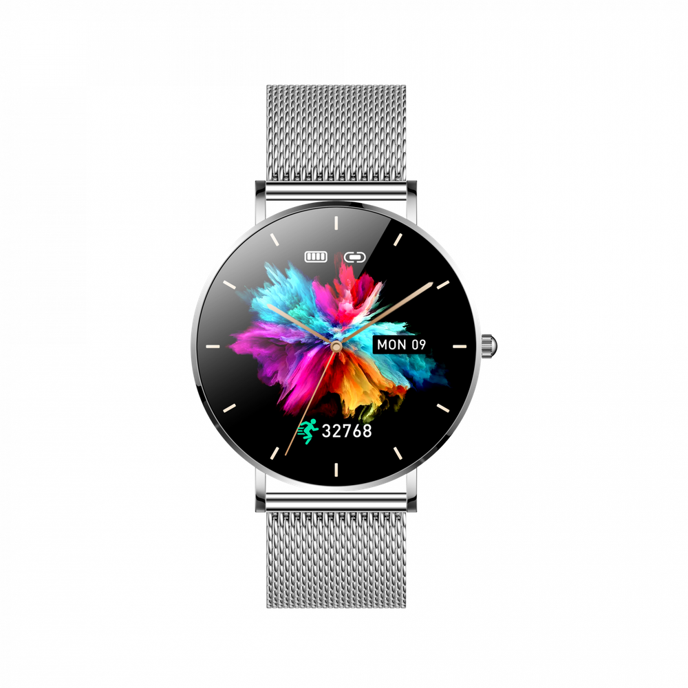 Смарт-часы Смарт часы Lemfo T8-Pro со сверхтонким корпусом серебристый