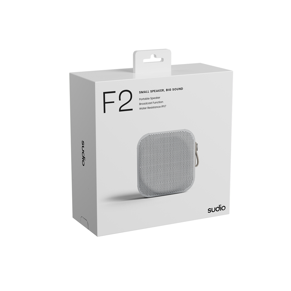 Портативная колонка Sudio F2 White