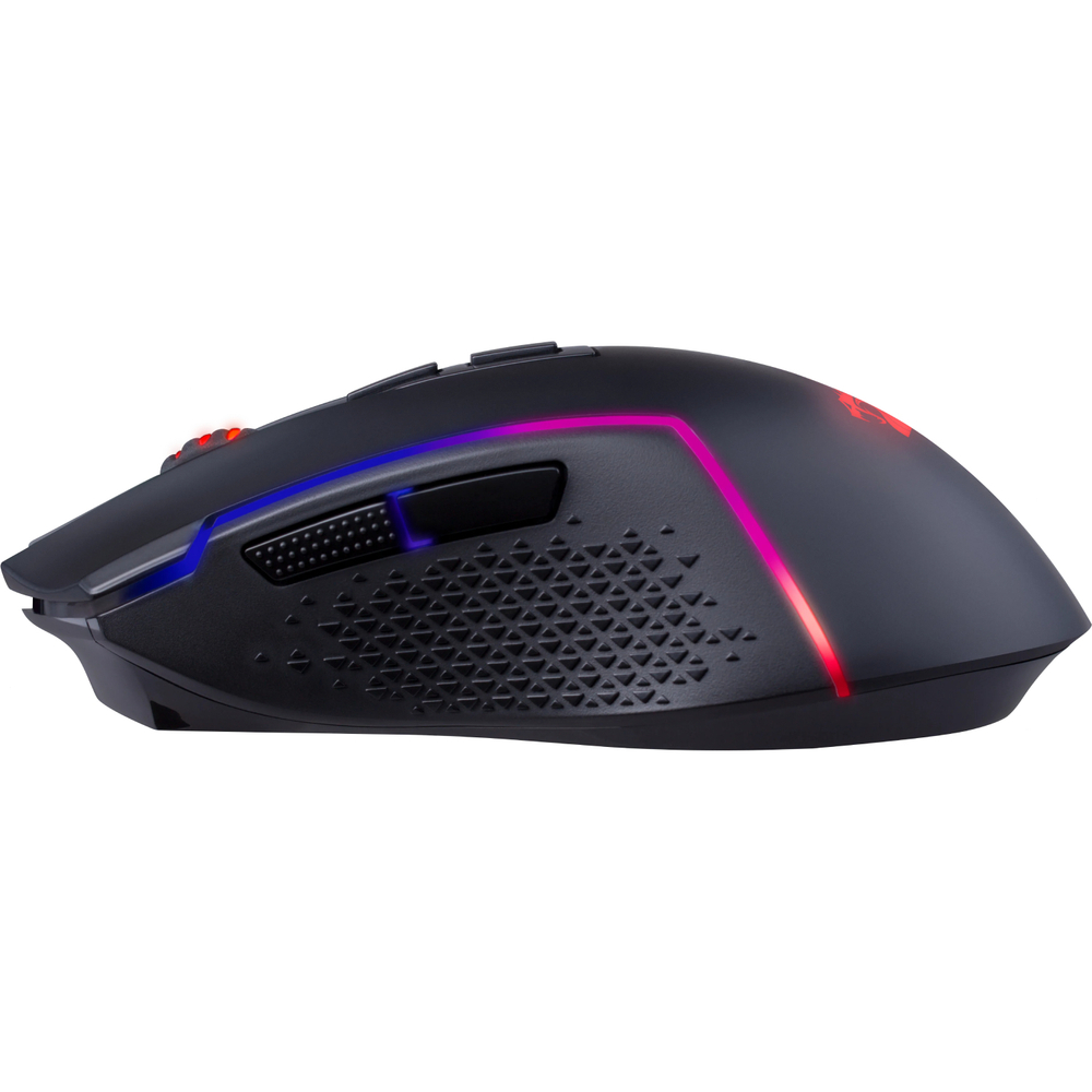 Мышь Redragon Trident черный оптическая (8000dpi) беспроводная BT/Radio USB