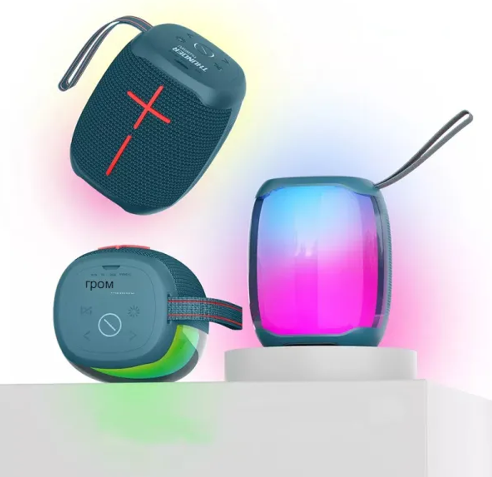 Портативная колонка Wiwu P40 mini Blue