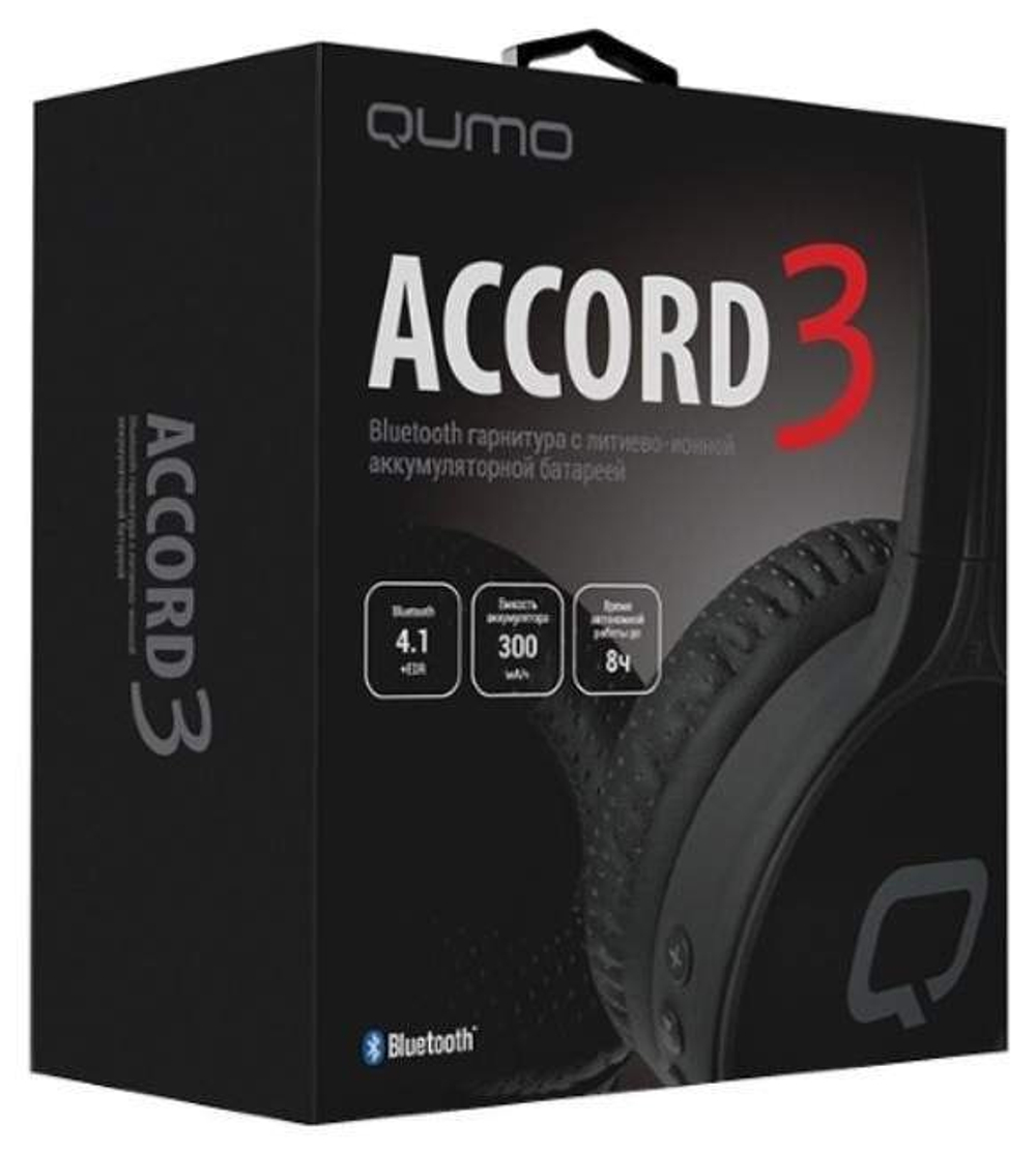 Беспроводные наушники QUMO Accord 3 Black