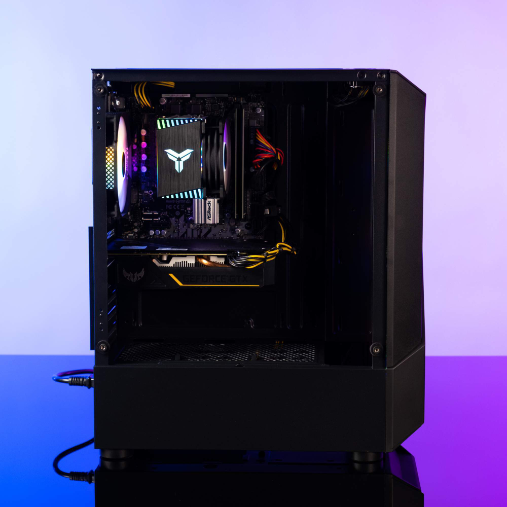 Настольный компьютер Gigafabrika i5-10400F GTX 1660 Super 6GB белый (GFK07-4)